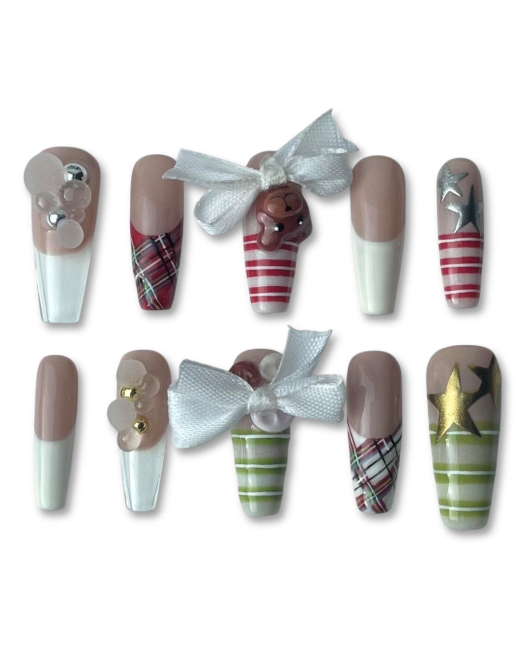 So'Claws - création press-on nails noël